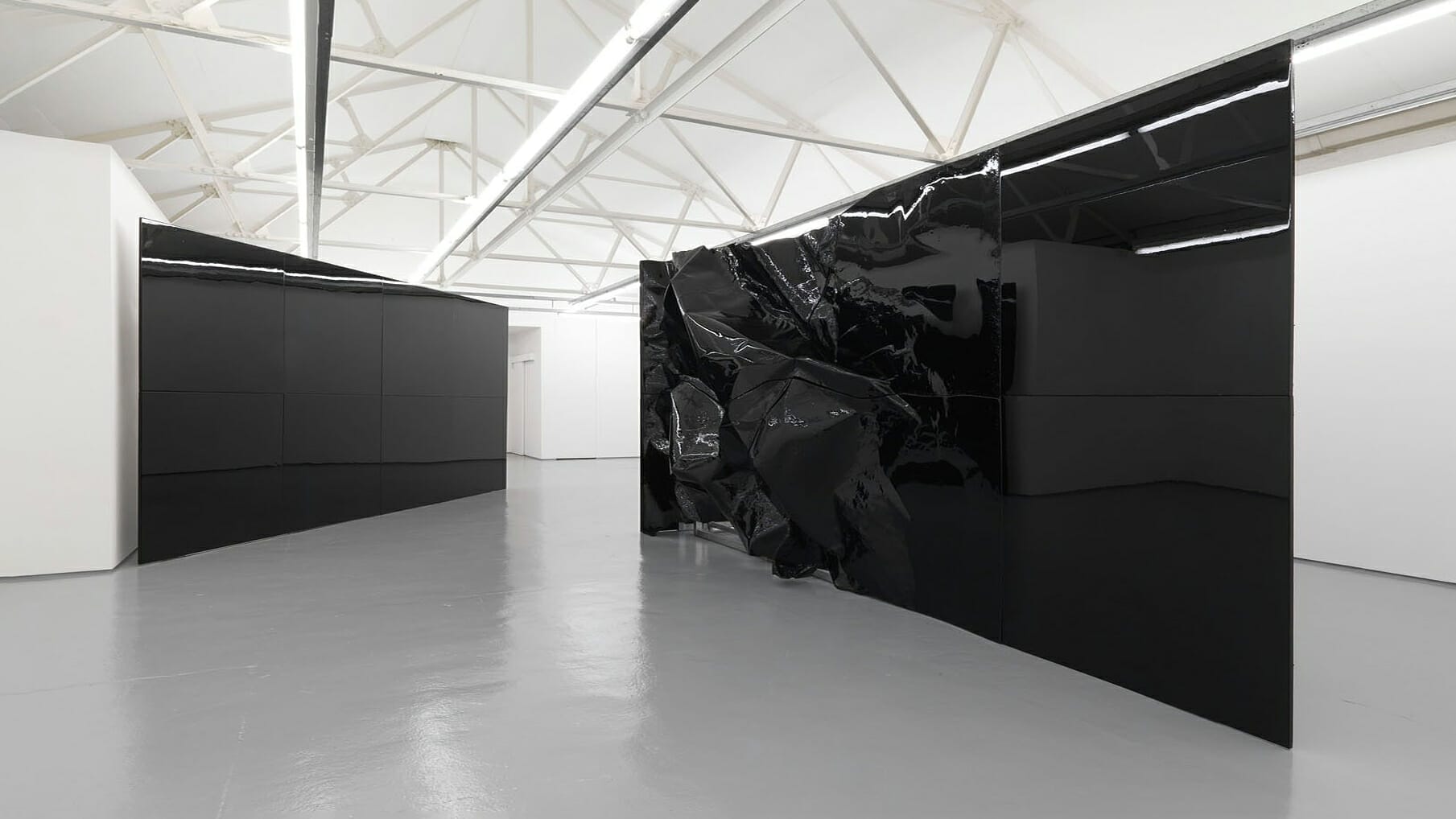 Istallation view, Banks Violette at Maureen Paley, London, 2008